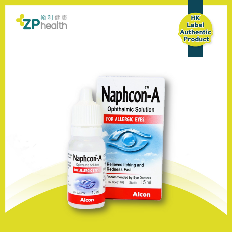 Naphcon-A 15ml [HK Label Authentic Product]