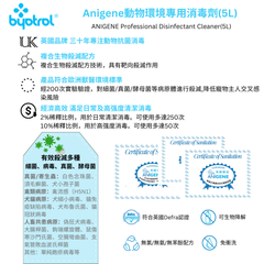 Anigene Professional Surface Disinfectant Cleaner - Dill (5L)
