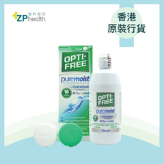 OPTI-FREE® PureMoist® Multi-Purpose Disinfecting Solution 300ml [HK Label Authentic Product] [Expiry Date: 20260430]