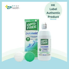OPTI-FREE® PureMoist® 90ml 單支装隱形眼鏡護理藥水 [香港原裝行貨] [到期日: 2024年2月29日]