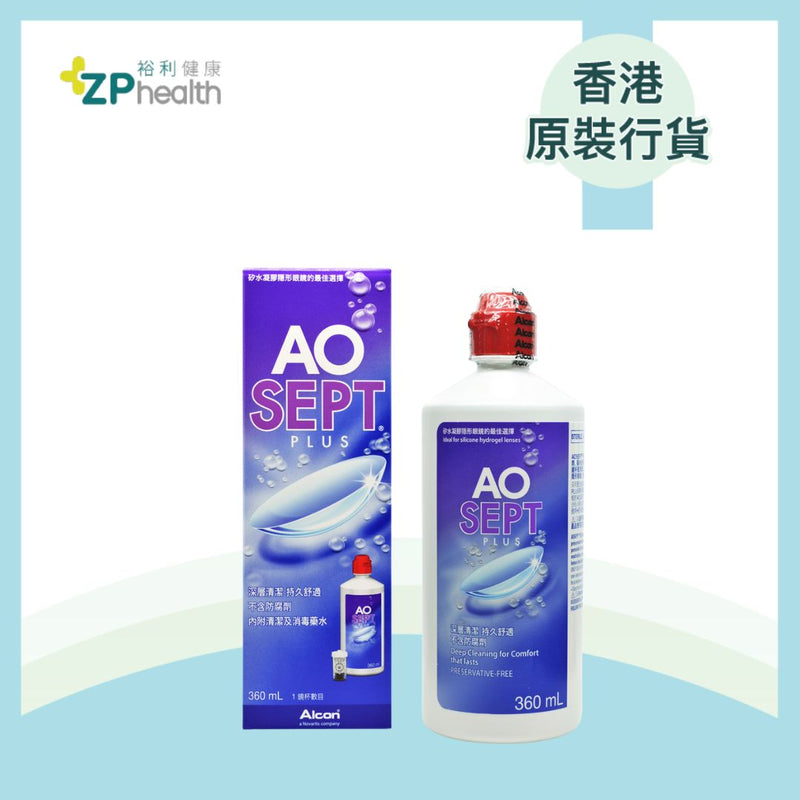 AOSEPT® PLUS 360ml [HK Label Authentic Product] exp 20270430