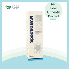 SpectraBAN 60 Sun Block Cream 100G [HK Label Authentic Product] [Expiry Date: 2026-03-14]