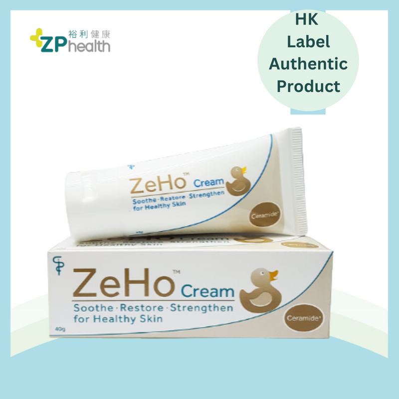 ZeHo® Ceramide Cream 40G [HK Label Authentic Product] exp 20260601