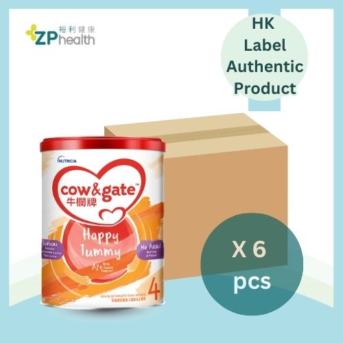 ZP Club| 牛欄牌 Happy Tummy 4 兒童成長奶粉 [6件裝] [香港原裝行貨] 
