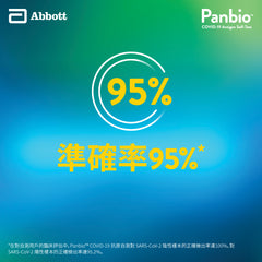 (Super Sales!!) Abbott Panbio COVID-19 Antigen Self-test 20T [HK Label Authentic Product]