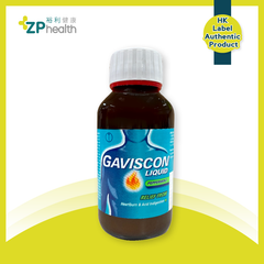 Gaviscon Original Liquid 200ML [HK Label Authentic Product] Expiry: 2024-09-01