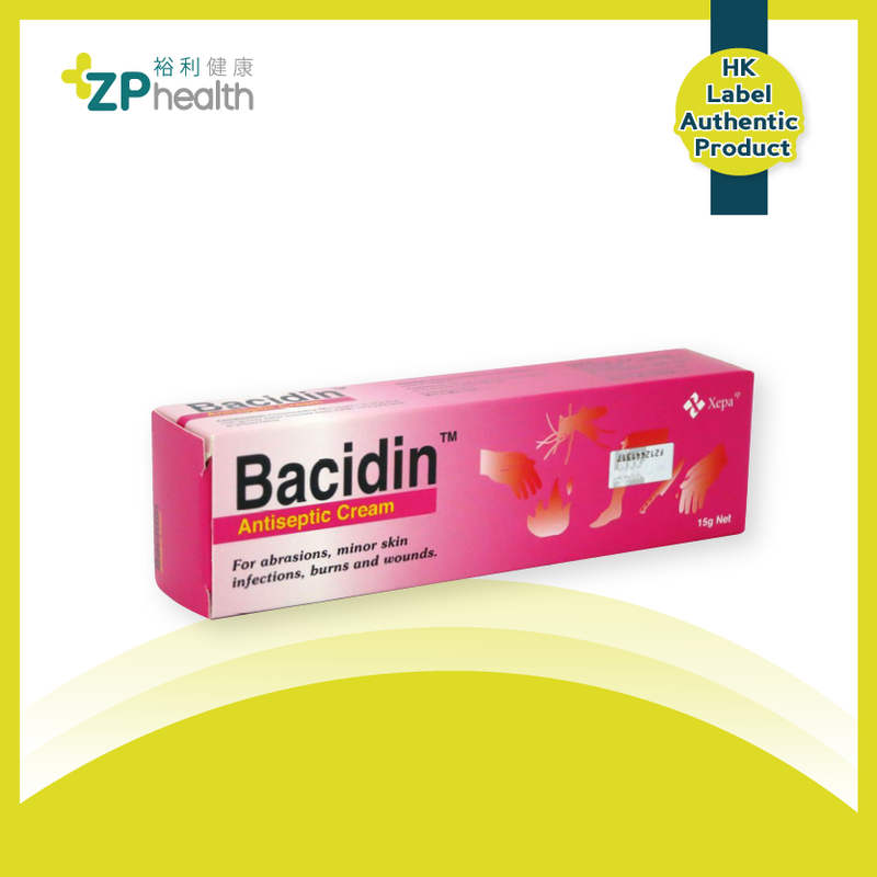 BACIDIN™ ANTISEPTIC CREAM 1% [HK Label Authentic Product]