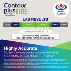 CONTOUR®PLUS ELITE Self Monitoring Blood Glucose Meter Set (with free gift) [HK Label Authentic Product]
