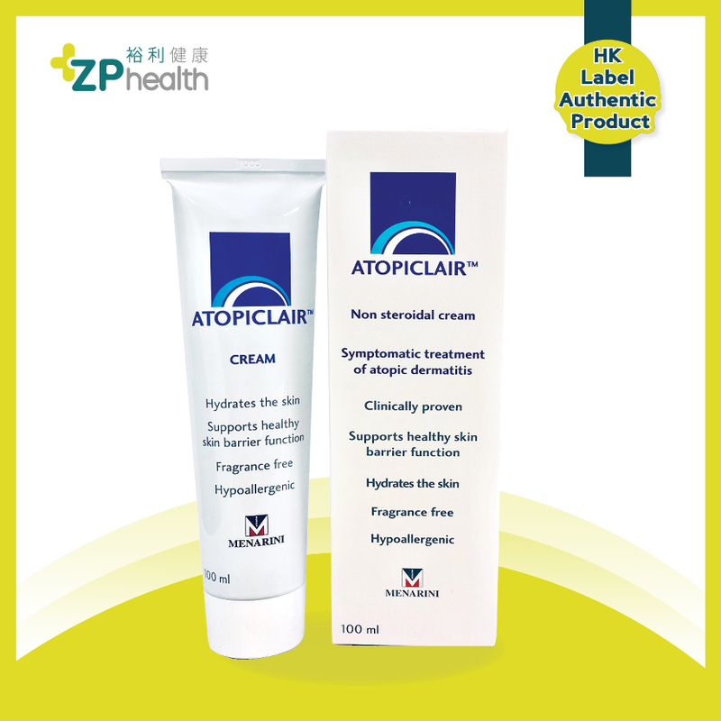 Atopiclair cream 100ml [HK Label Authentic Product] Expiry: 28 Jul 2024