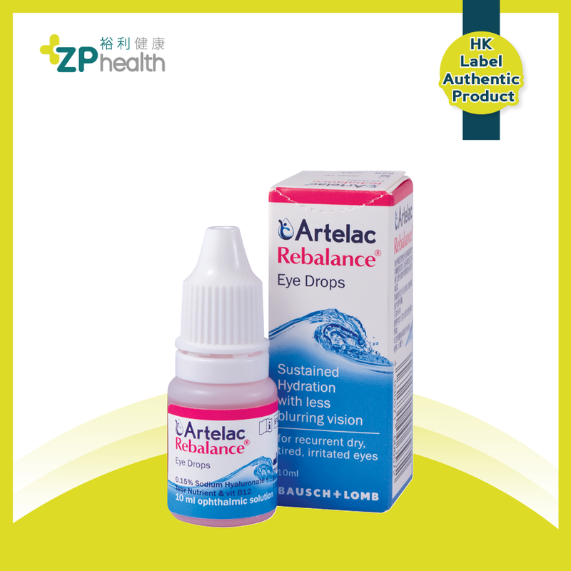 Artelac Rebalance [HK Label Authentic Product]  Expiry: 2024-10-01