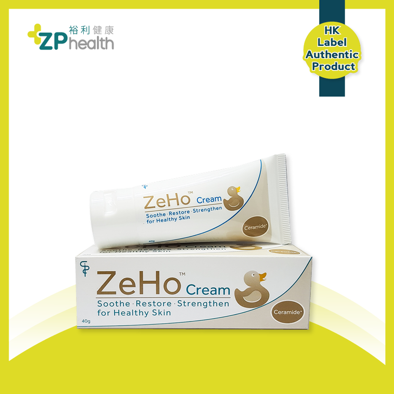ZeHo® Ceramide Cream 40G [HK Label Authentic Product] Expiry: 20241201