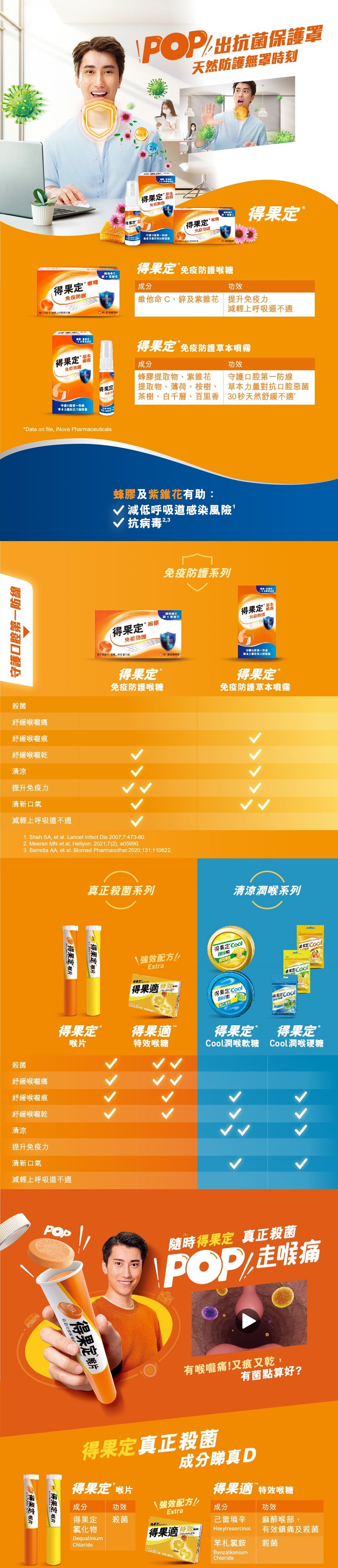 Dequadin® Immune Defence Lozenge 16's [HK Label Authentic Product] EXP: 20260131