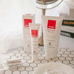 PAPULEX Cleansing Gel 150ml & Oil-Free Cream 40 ml Set (Suitable for all skin types)  [HK Label Authentic] Expiry: 04 Aug 2024